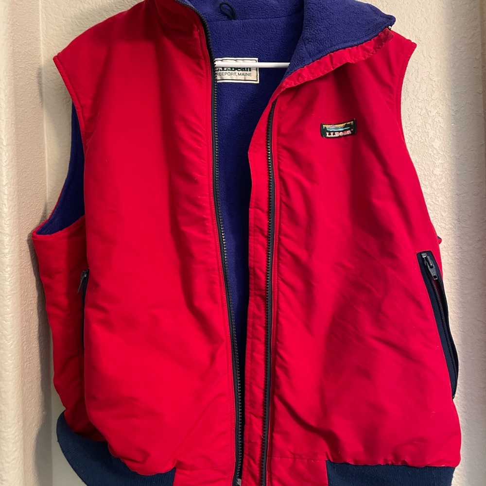 LL bean vintage vest